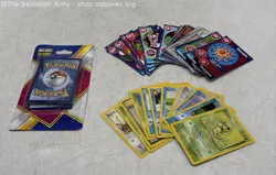 Pokemon Assorted Trading & Trivia Cards Mixed Lot - Image 1