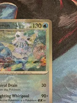 Pokemon Vaporeon 022/131 Reverse Holo Pokeball - Prismatic Evolutions ERROR CARD - Image 3