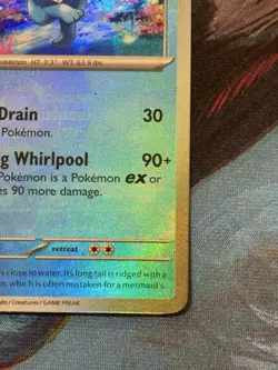 Pokemon Vaporeon 022/131 Reverse Holo Pokeball - Prismatic Evolutions ERROR CARD - Image 5