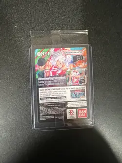 One Piece Monkey D. Luffy College Basketball US Voyage Promo Card SHIPS TODAY! - Image 2