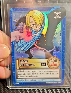 BANDAI One Piece Hyper Battle S103 SANJI HOLO FOIL SCARCE EARLY CARD VINATGE - Image 1