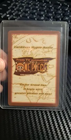 BANDAI One Piece Hyper Battle S103 SANJI HOLO FOIL SCARCE EARLY CARD VINATGE - Image 2