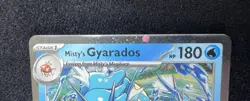 Misty’s Gyarados 049/182 Pokemon Card Destined Rivals Stamped Promo - Image 3