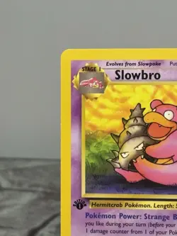 Pokemon Cards: Fossil 1st Edition Uncommon: Slowbro 43/62 - NM - Image 2