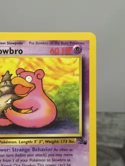 Pokemon Cards: Fossil 1st Edition Uncommon: Slowbro 43/62 - NM - Image 3