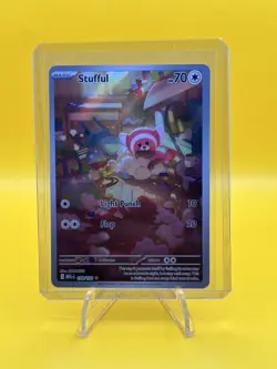 Stufful IR 154/132 MEG Mega Evolution Pokemon Card TCG - NM Near Mint JW - Image 1