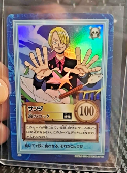 BANDAI One Piece Hyper Battle S29 SANJI HOLO FOIL SCARCE EARLY CARD VINATGE - Image 1
