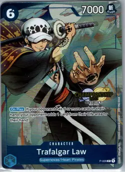 Trafalgar Law (CS 2023 Celebration Pack) P-009 English - One Piece Card - NM - Image 1