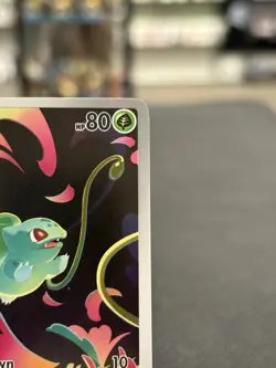 Pokemon TCG Mega Evolutions Stamped Promo Card Bulbasaur 133/132 Near Mint - Image 3