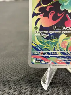 Pokemon TCG Mega Evolutions Stamped Promo Card Bulbasaur 133/132 Near Mint - Image 5