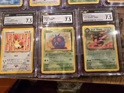 POKEMON Graded Card Lot 11 x Slabs Mixed CGC ALL Vintage Corrected Symbol French 636996769739 - Image 2