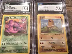 POKEMON Graded Card Lot 11 x Slabs Mixed CGC ALL Vintage Corrected Symbol French 636996769739 - Image 4