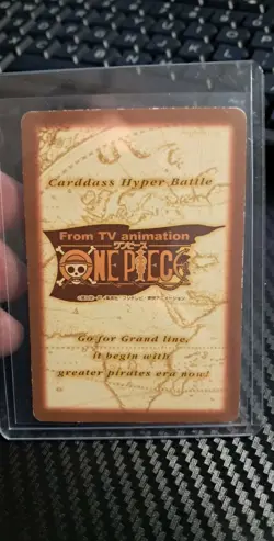 BANDAI One Piece Hyper Battle S123 SANJI HOLO FOIL SCARCE EARLY CARD VINATGE - Image 2