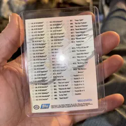 2000 Topps Pokemon TV Animation Edition Series 3 Checklist Card ft. Pikachu Etc - Image 2