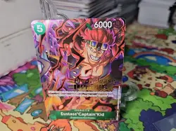 Eustass Kid P 067 Pre Release Winner One Piece Card Game Sealed - Image 1