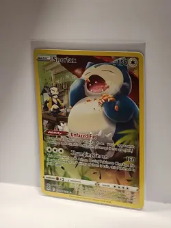 Pokemon TCG Snorlax Lost Origin Trainer Gallery Holo Ultra Rare Card TG10/TG30 - Image 1