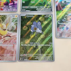 Pokemon 5 Card Lot Illustration Rare Yamper Nymble Wooper Ludicolo Togedemaru - Image 3