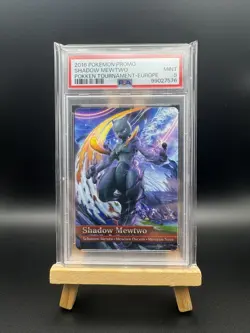 Shadow Mewtwo Pokken Tournament Amiibo Card PSA Graded MINT 9 Pokemon TCG - Image 2