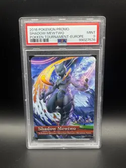 Shadow Mewtwo Pokken Tournament Amiibo Card PSA Graded MINT 9 Pokemon TCG - Image 4