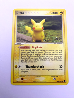 Pokemon Card - Ditto 63/113 EX Delta Species *HP* Common - Image 1
