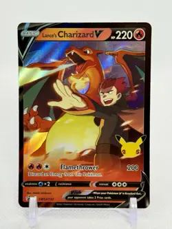 Lance's Charizard V SWSH133 SWSH: Sword & Shield Promo Cards Holo NM - Image 1