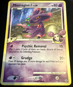 Pokemon Card - Mismagius GL 10/111 - Rising Rivals - LP/NM - Image 1