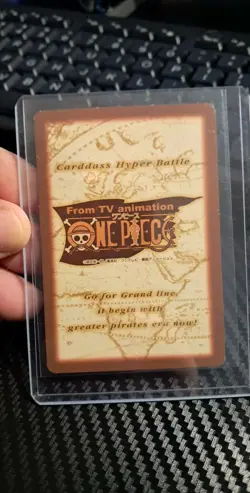 BANDAI One Piece Hyper Battle C497 CHOPPER HOLO FOIL SCARCE EARLY CARD VINATGE - Image 2