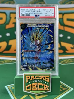 SS2 Son Gohan Astonishing Strike SPR PSA 10 FOIL Dragon Ball Super Card GEM MINT - Image 1