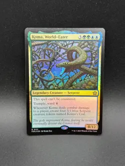 MTG Koma, World-Eater R Foundations #121 FOIL - Image 1