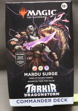 MAGIC THE GATHERING COMMANDER DECK MARDU SURGE TARKIR DRAGON STORM MINT c - Image 1