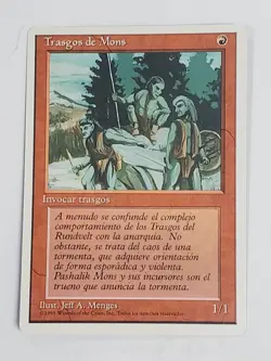 MTG Mons's Goblin Raiders (Spanish 4th Edition (WB)/Red/C) - BGM - Image 1