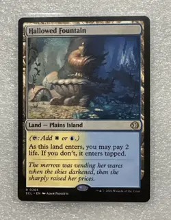 Hallowed Fountain Lorwyn Eclipsed NM MTG R 0265 - Image 1