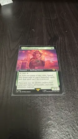 Delighted Halfling (Extended Art) Universes Beyond: the Lord of the Rings: Tales - Image 1