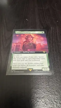 Delighted Halfling (Extended Art) Universes Beyond: the Lord of the Rings: Tales - Image 3