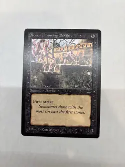 Stone - Throwing Devils - Magic the Gathering MtG - Arabian Nights - Image 1