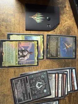 MTG Commander Deck Lord of the Rings Riders of Rohan Sleeved NM - Image 2