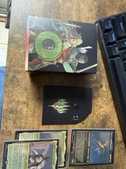 MTG Commander Deck Lord of the Rings Riders of Rohan Sleeved NM - Image 4