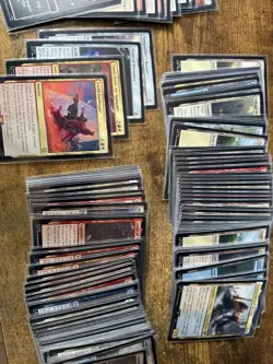 MTG Commander Deck Lord of the Rings Riders of Rohan Sleeved NM - Image 5