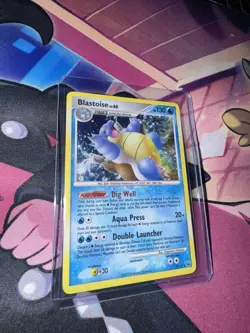 *2009 Vintage Pokemon Platinum TCG Blastoise Holo Rare 2/127 * - Image 1