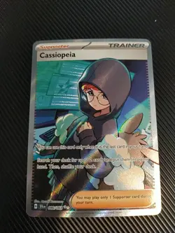 Pokemon Shrouded Fable SV Cassiopeia 086/064 Full Art Ultra Rare NM - Image 1