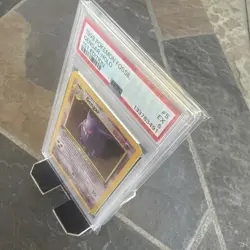 GENGAR HOLO 1ST EDITION FOSSIL PSA 5 #5- 1999 POKEMON - Image 3