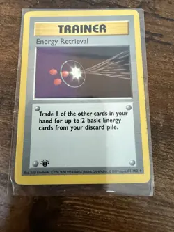 Retrieval Energy 1st Edition 1999 Pokemon 81/102 - Image 1