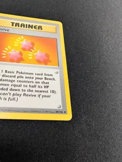 Pokemon TCG Trainer Revive Base Set 1st Edition Shadowless, Card 89/102 - Image 2