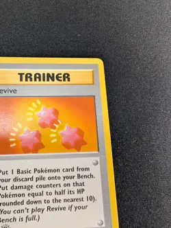 Pokemon TCG Trainer Revive Base Set 1st Edition Shadowless, Card 89/102 - Image 5