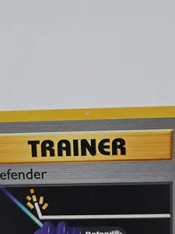 Defender 80/102 1st Edition Shadowless - Vintage 1999 WOTC Pokemon Base Trainer - Image 2