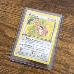 1st Edition Lickitung Pokemon TCG Jungle Set # 38/64 LP/NM - Image 3