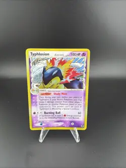 Pokemon Typhlosion Card Dragon Frontiers Reverse Holo Rare 12/101 Delta Species - Image 1
