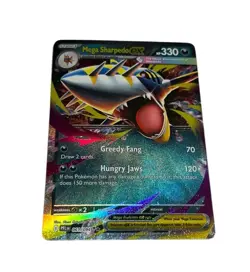 Pokemon TCG: Mega Sharpedo EX 061/094 Phantasmal Flames PACK FRESH MINT - Image 1
