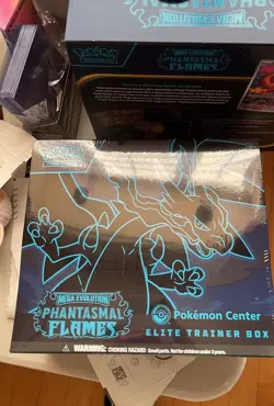 Pokemon Phantasmal Flames Pokemon Center Elite Trainer Box (PKC ETB) - Sealed - Image 1