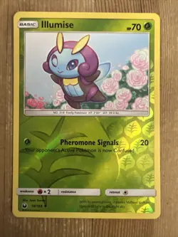 Illumise 18/168 S&M Celestial Storm REVERSE HOLO LP! Pokemon - Image 1